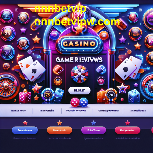 As Melhores Avaliações de Jogos em nnnbetvip